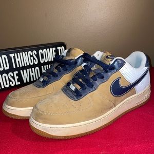 Nike Air Force One 07’ Philadelphia XXV Diamond Wheat/White/Obsidian size 10.5